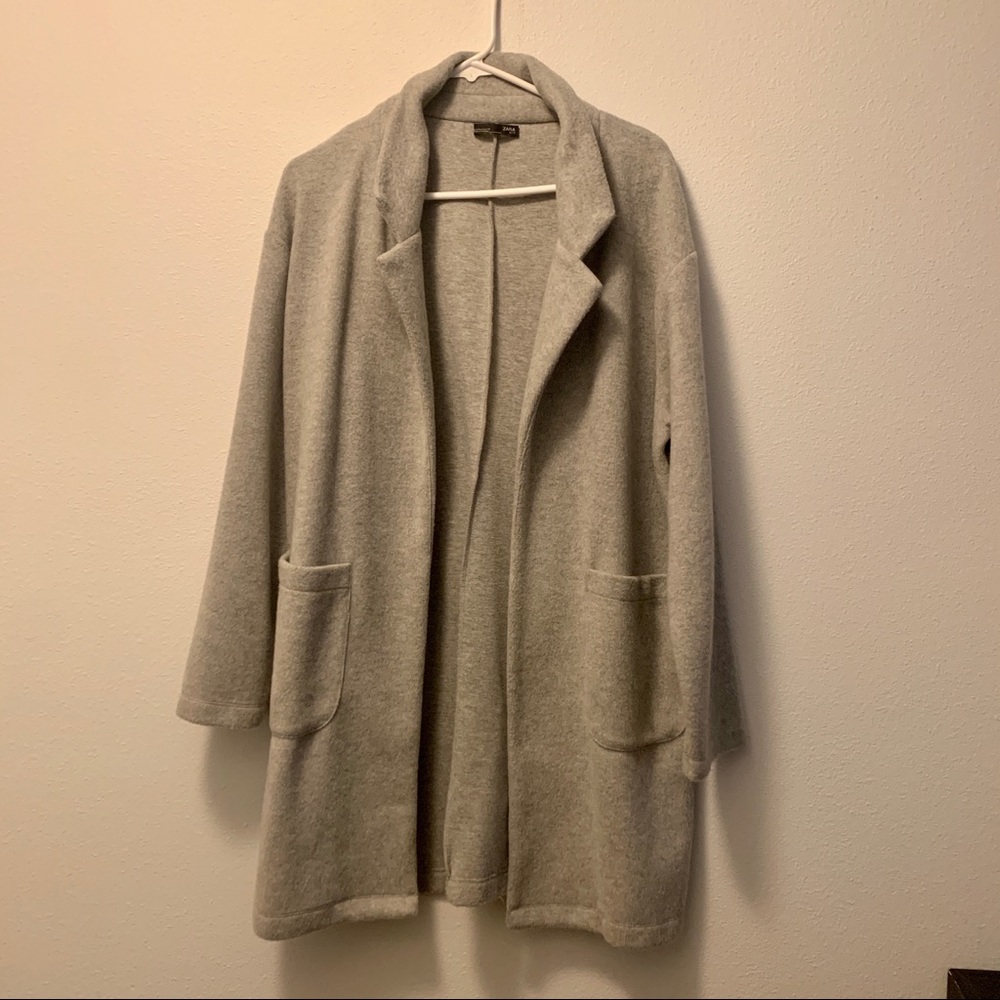 Zara grey coat